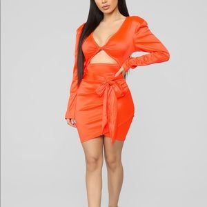 NWT Fashion Nova satin dress
